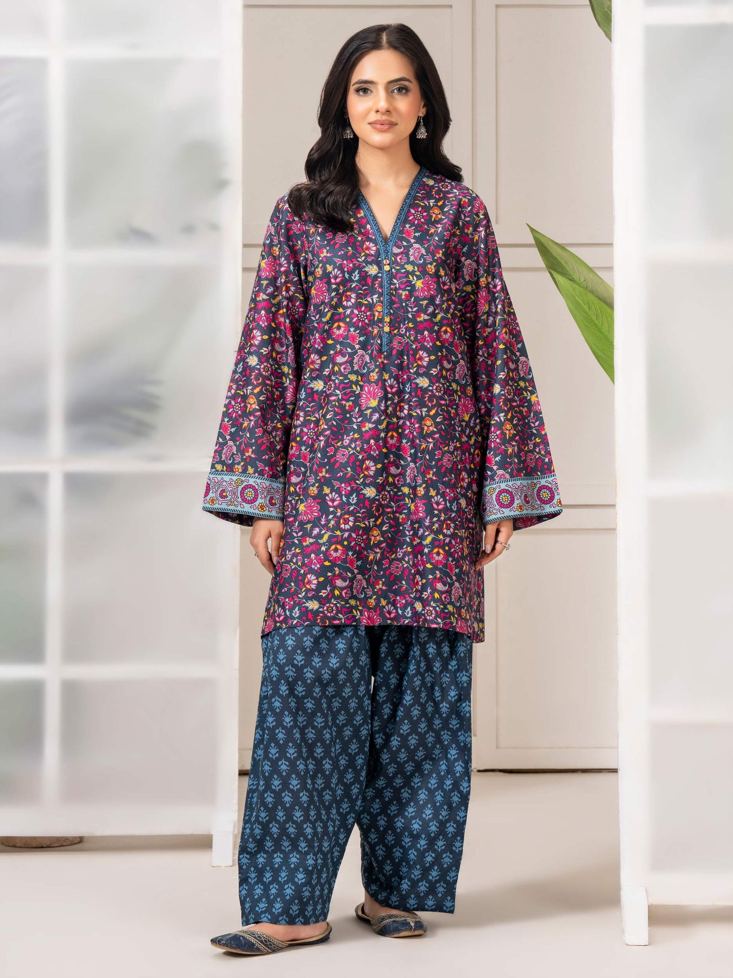 2 Piece Lawn Suit-Printed (Pret)