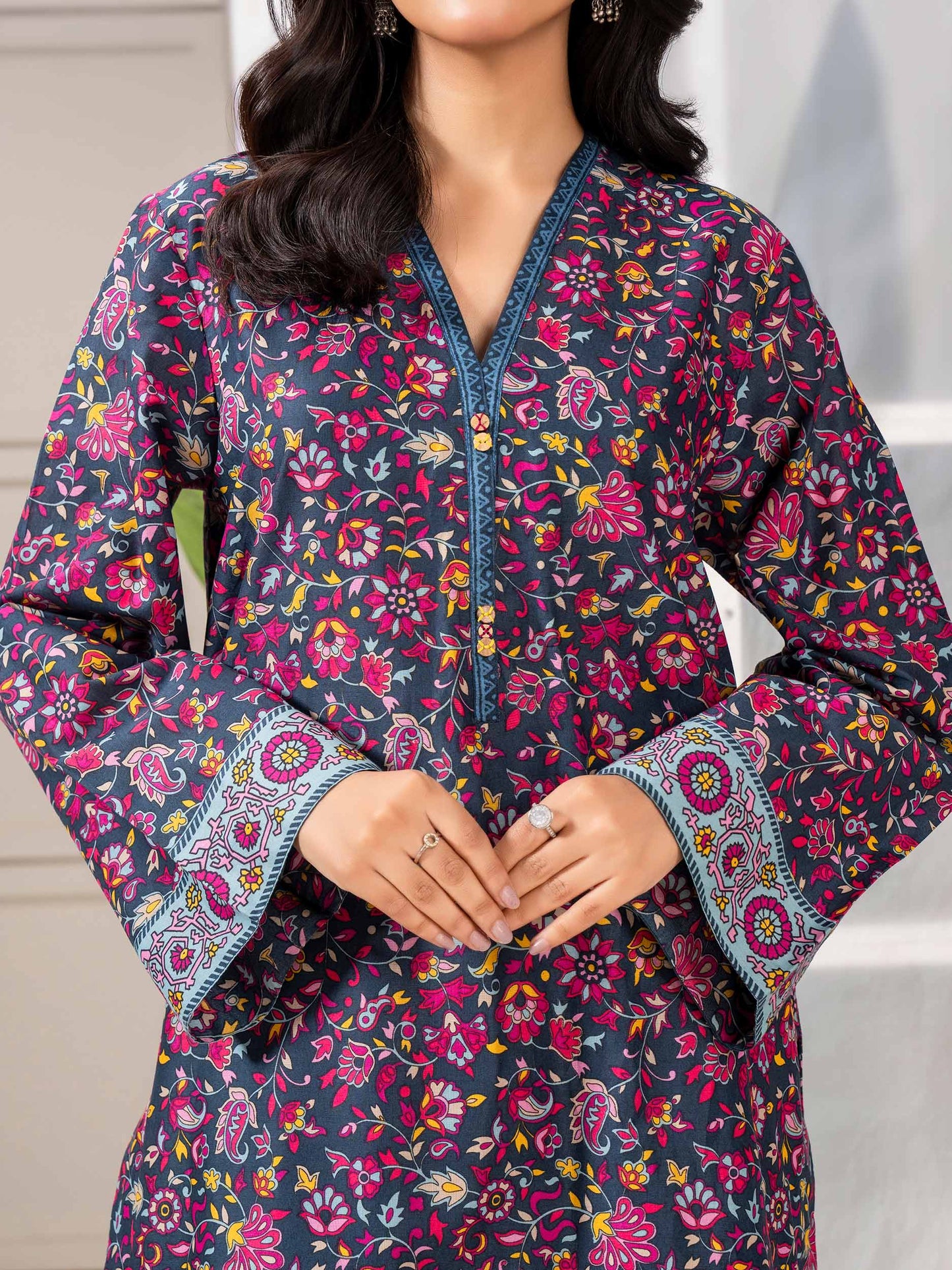 2 Piece Lawn Suit-Printed (Pret)