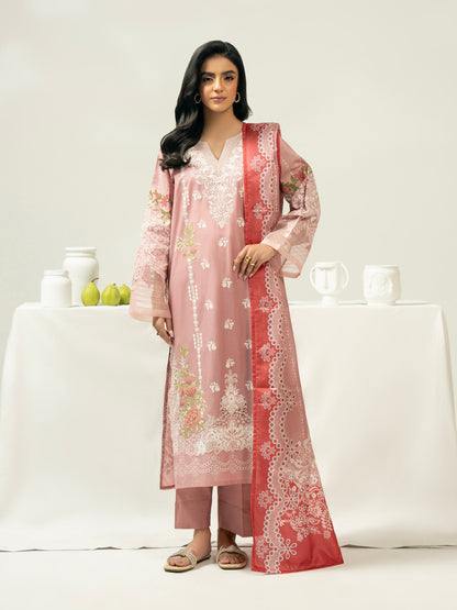 3 Piece Lawn Suit-Embroidered (Pret)