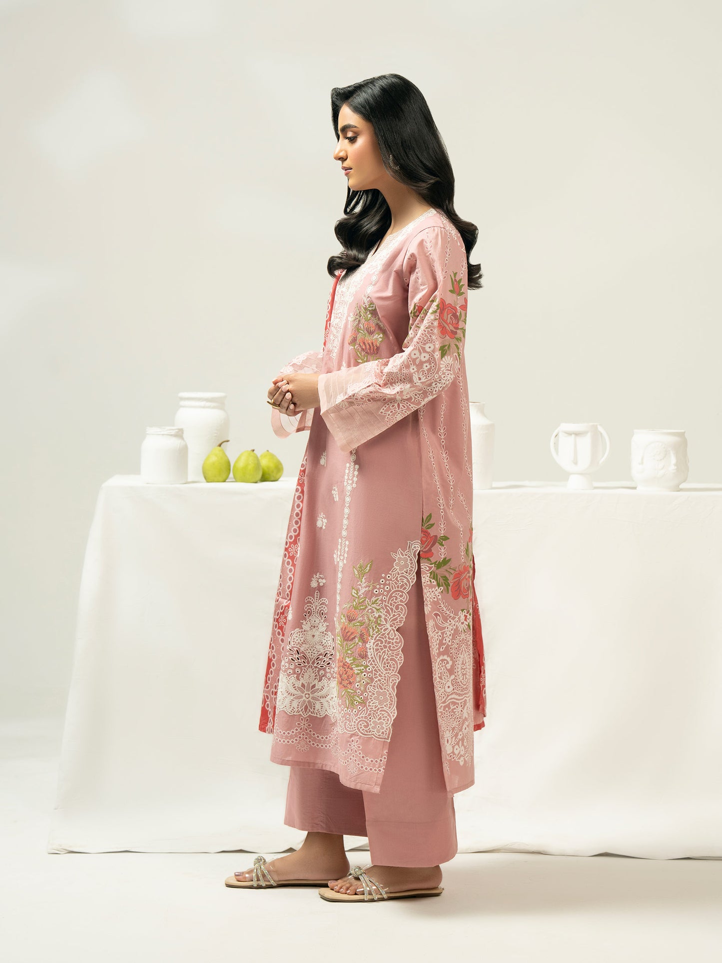 3 Piece Lawn Suit-Embroidered (Pret)