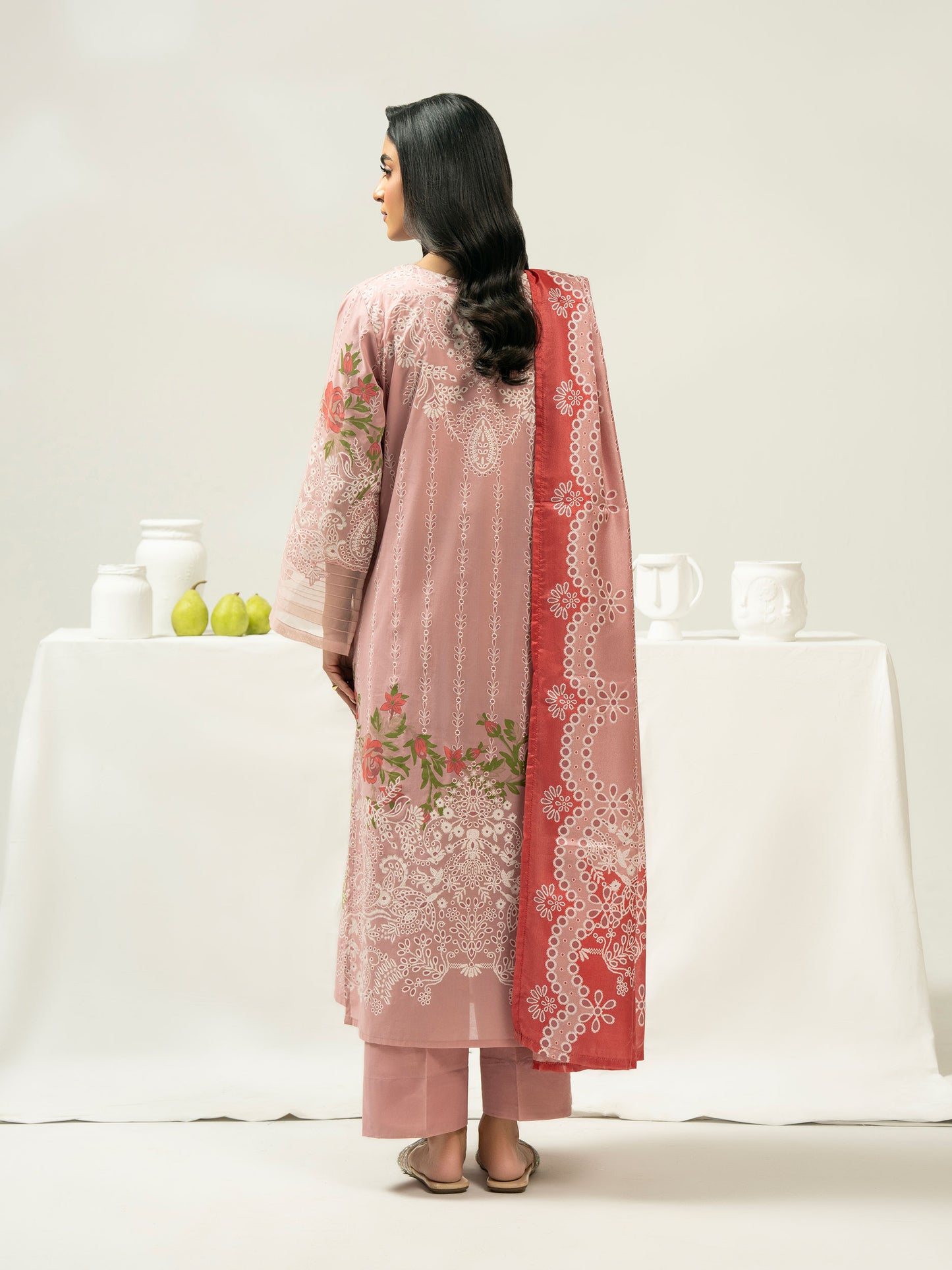 3 Piece Lawn Suit-Embroidered (Pret)