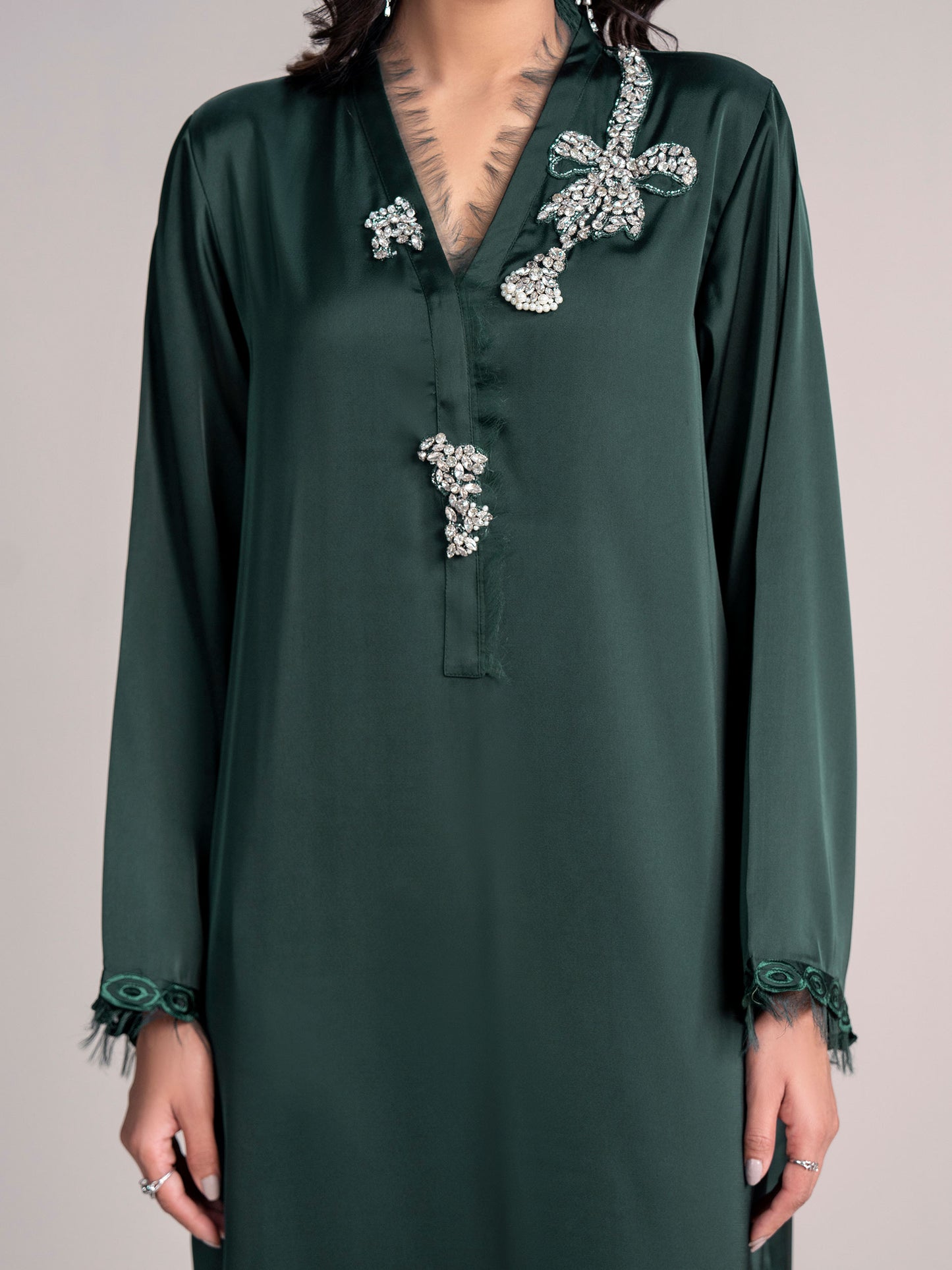 2 Piece Silk Suit (Pret)