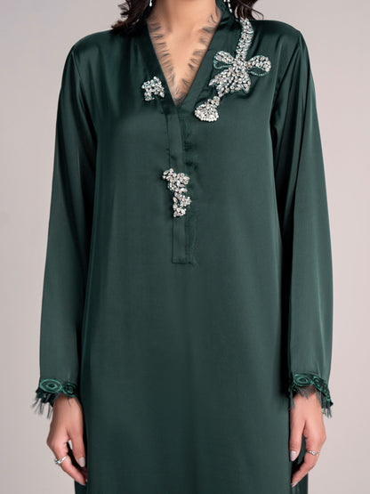 2 Piece Silk Suit (Pret)