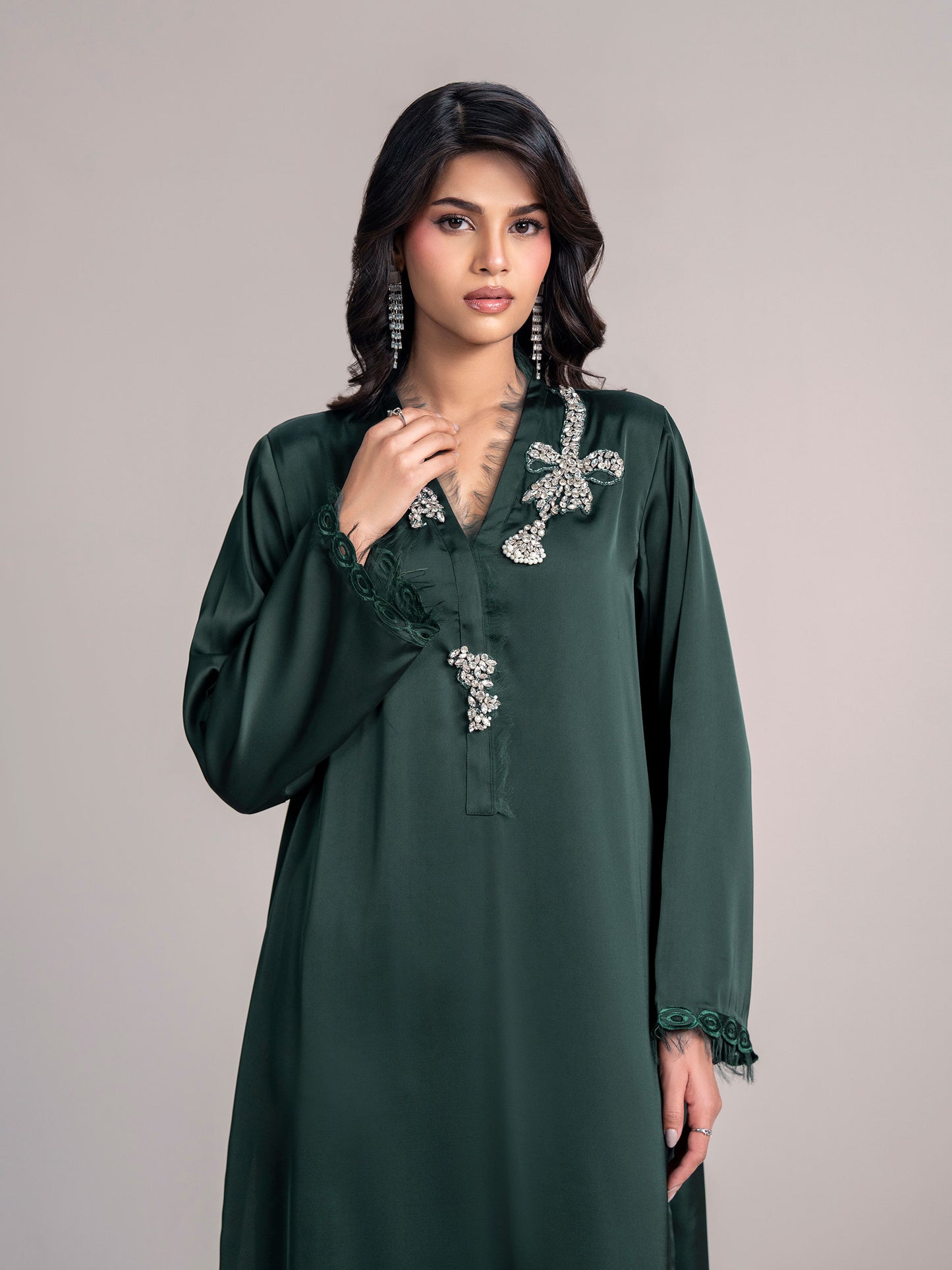 2 Piece Silk Suit (Pret)