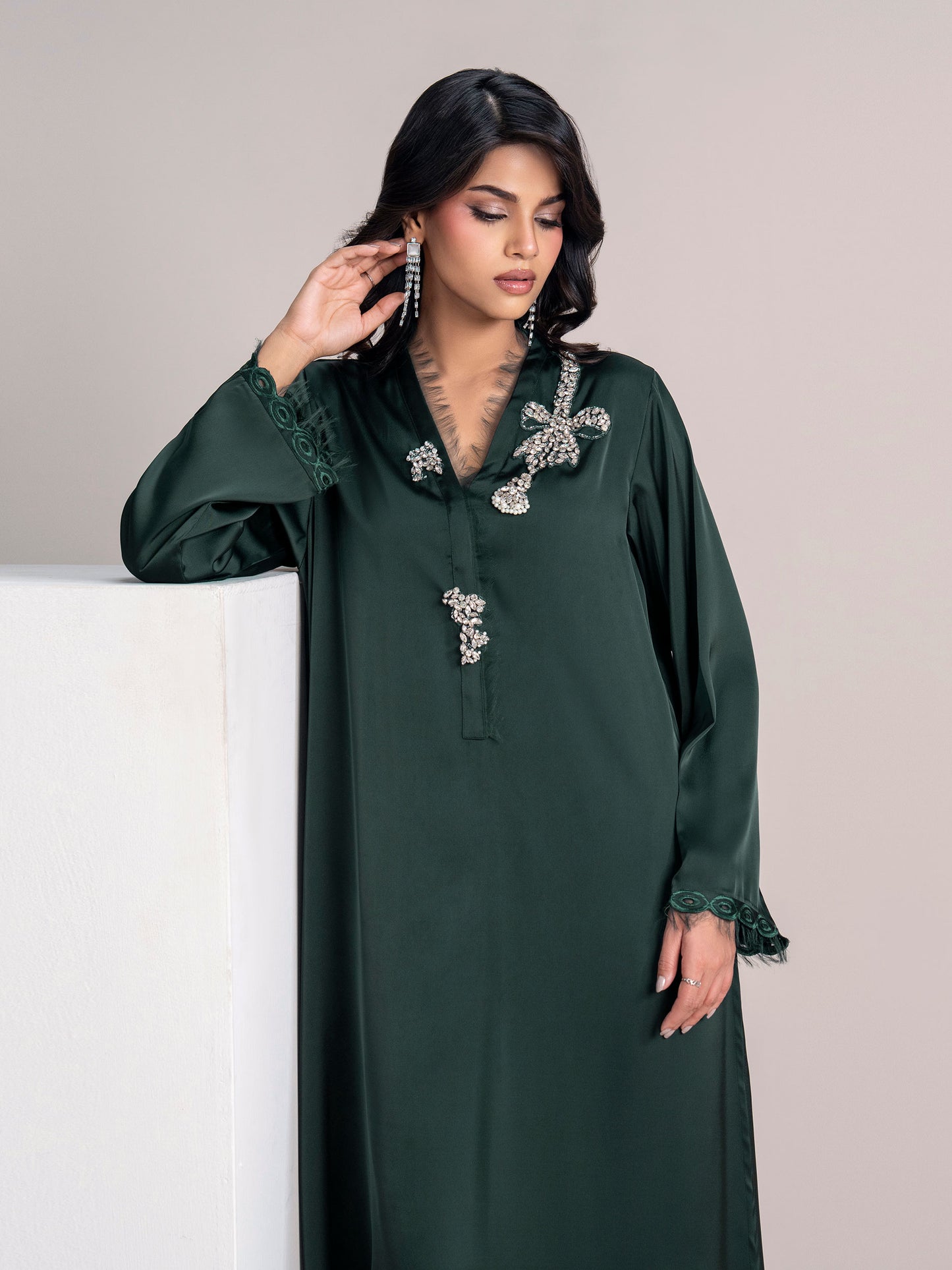 2 Piece Silk Suit (Pret)