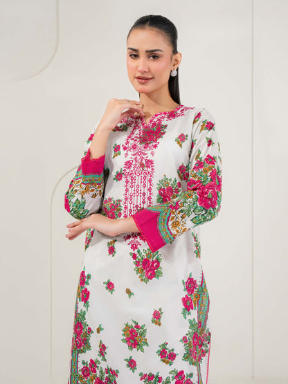 Lawn Shirt-Embroidered (Pret)