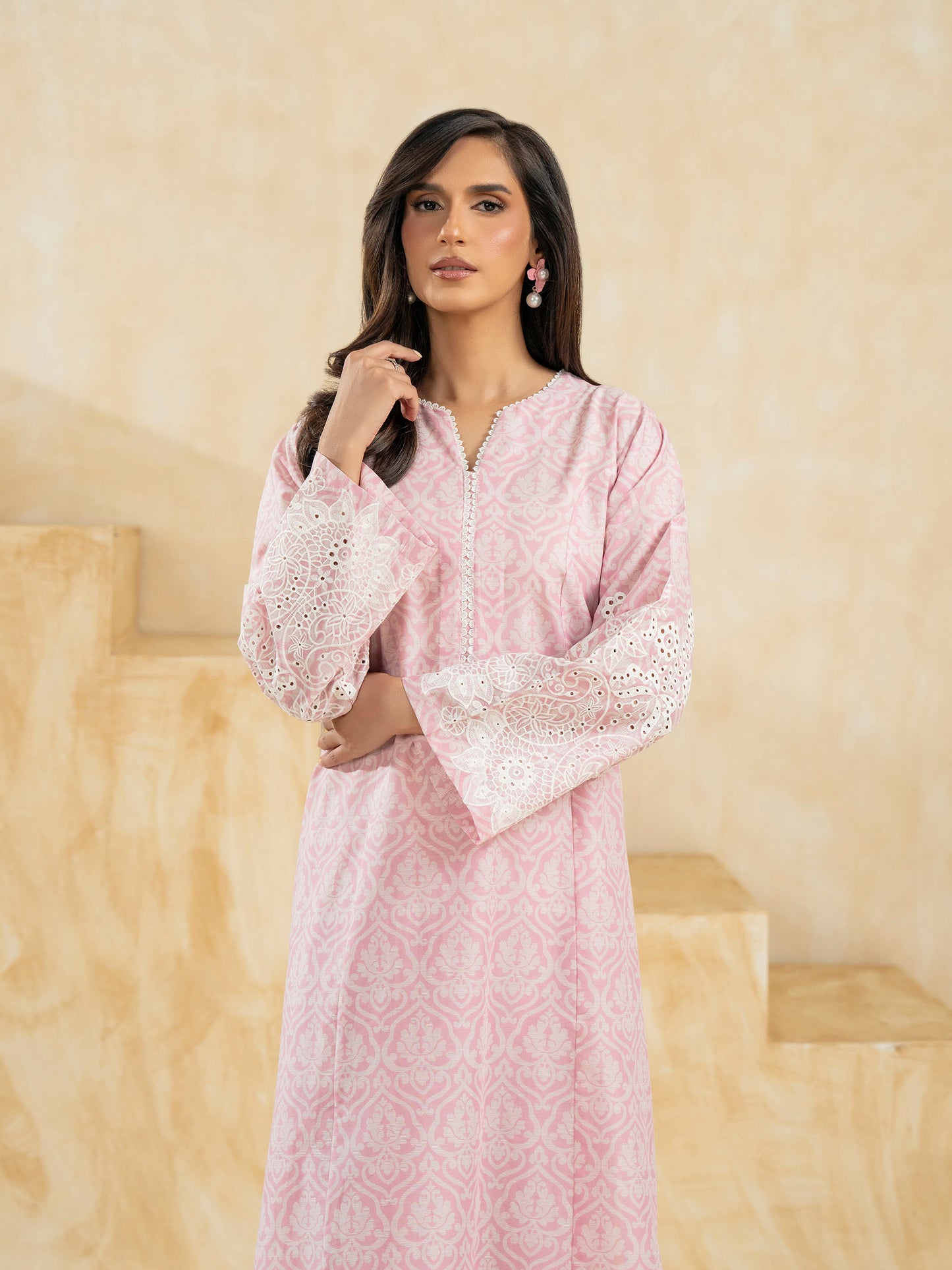 2 Piece Lawn Suit-Embroidered (Pret)