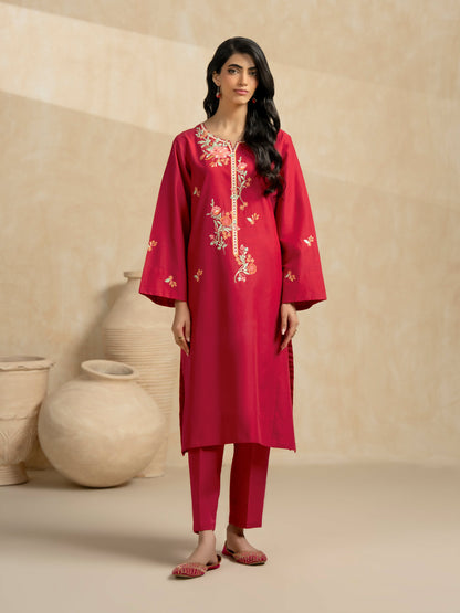 2 Piece Lawn Suit-Embroidered (Pret)