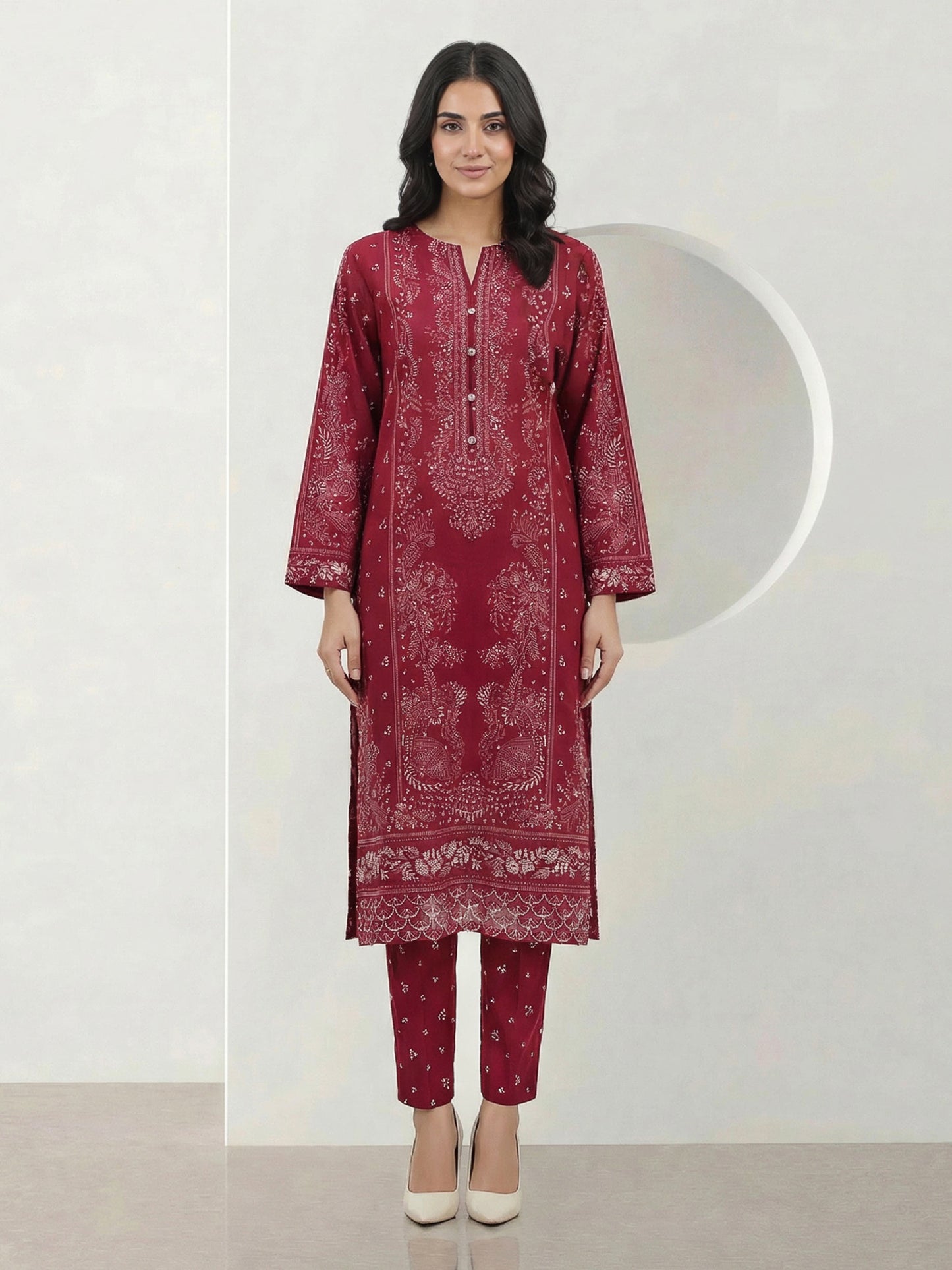 2 Piece Lawn Suit (Pret)