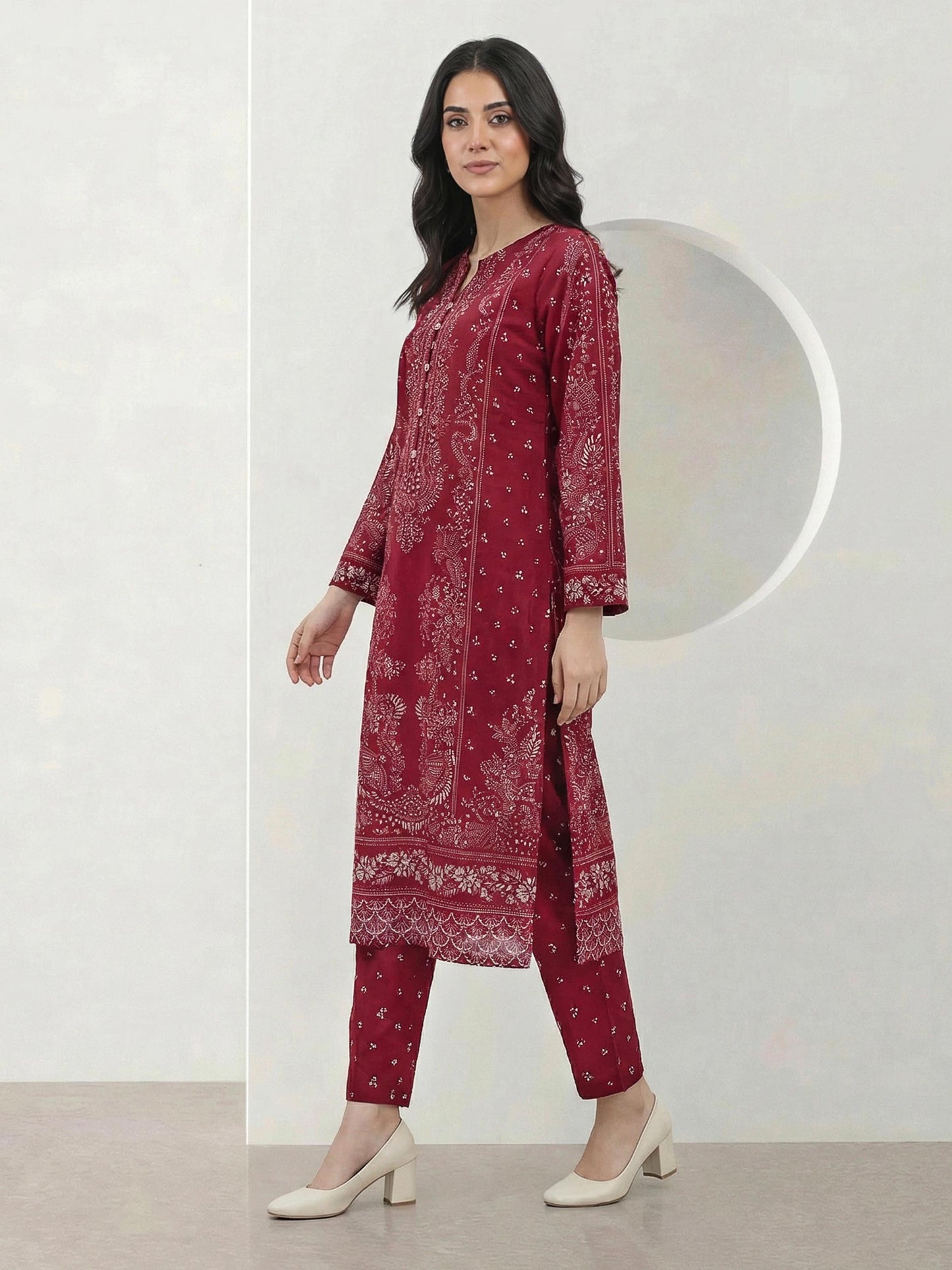 2 Piece Lawn Suit (Pret)