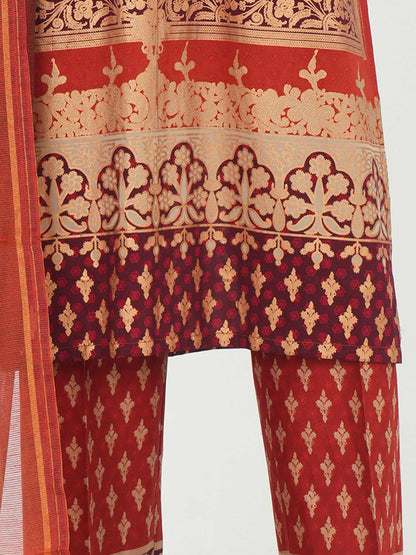 3 Piece Lawn Suit- Embroidered (Pret)