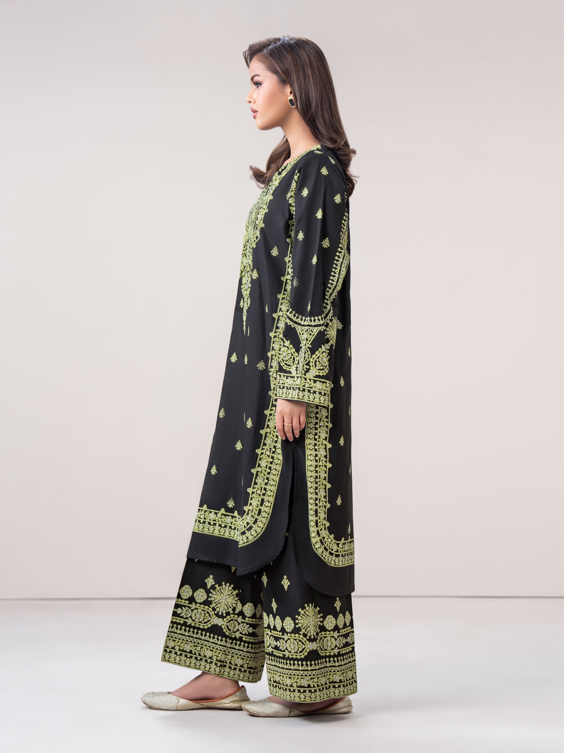 2 Piece Cambric Suit (Pret)