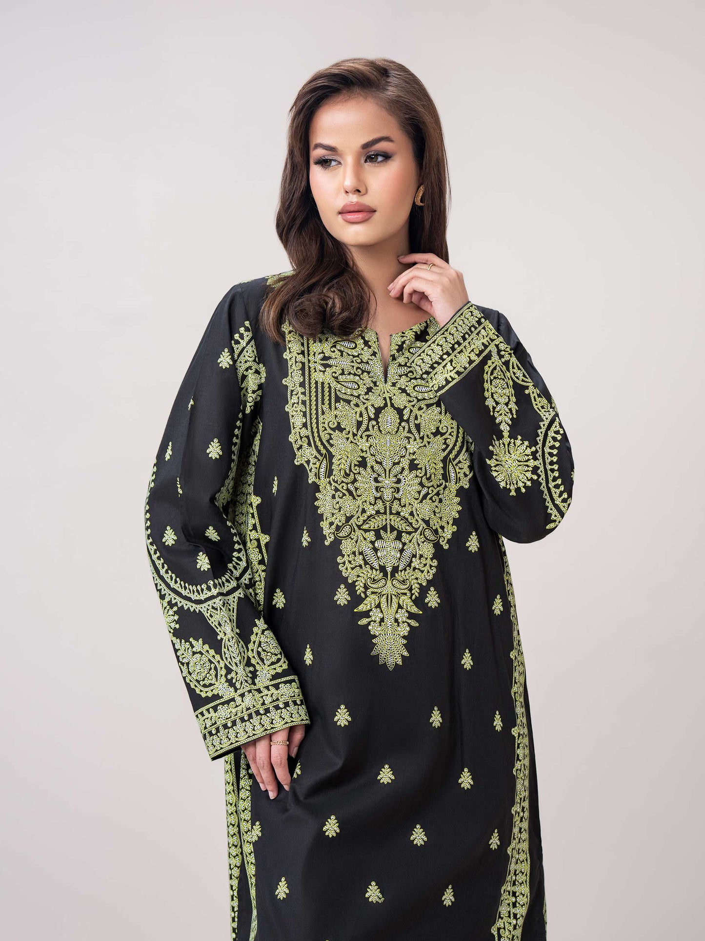 2 Piece Cambric Suit (Pret)