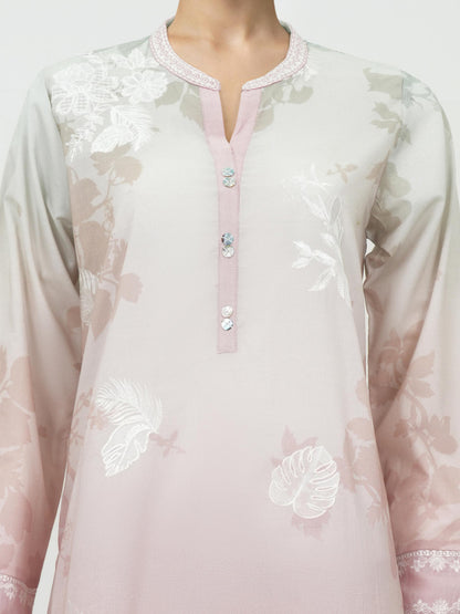2 Piece Lawn Suit- Embroidered (Pret)