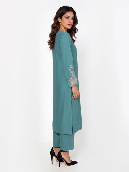 2 Piece Grip Suit- Embroidered (Pret)