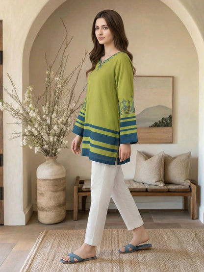 Lawn Kurti- Embroidered ( Pret)