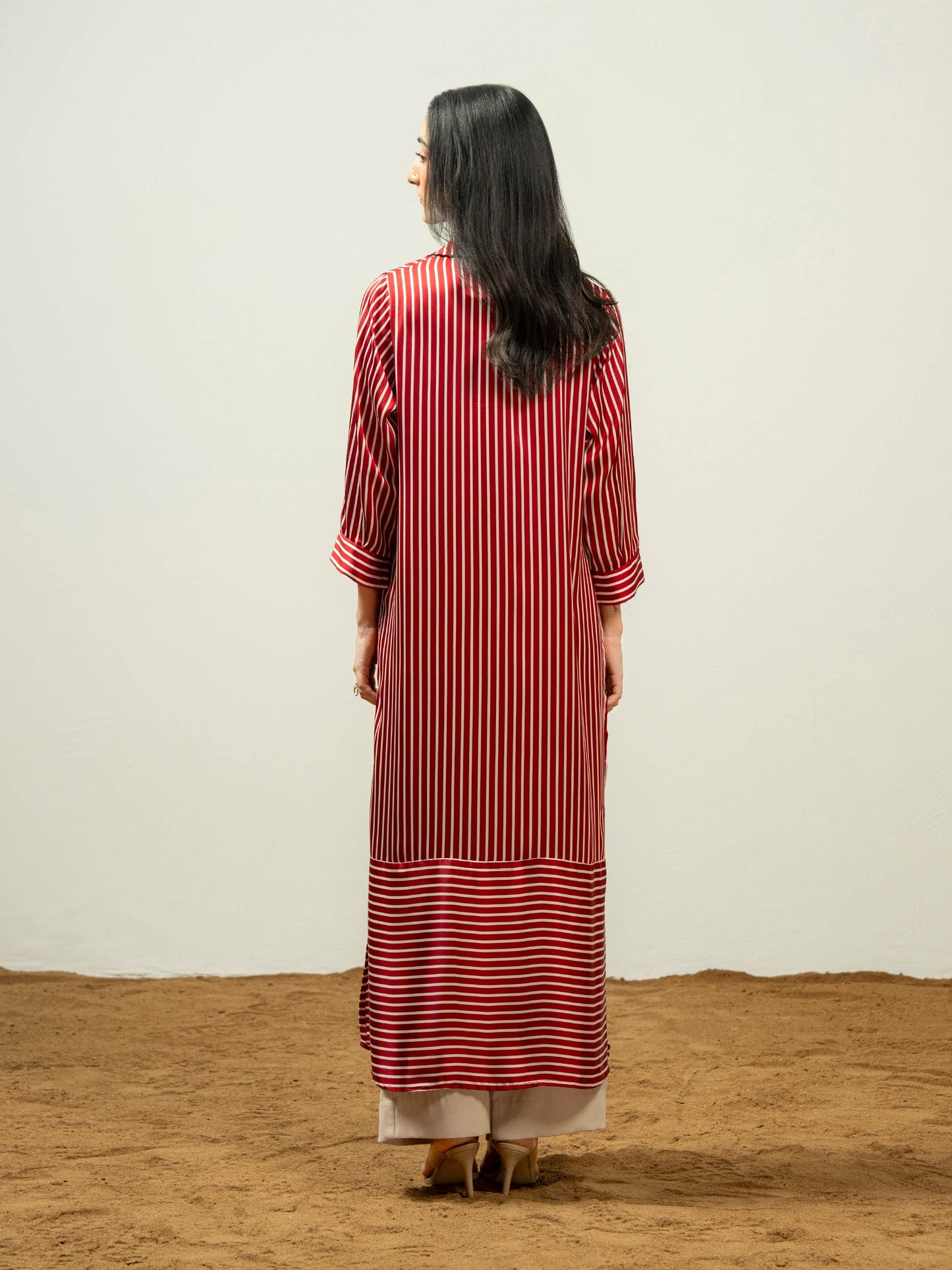 Silk Shirt-Printed (Pret)