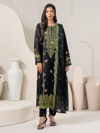 3 Piece Lawn Suit-Embroidered (Pret)