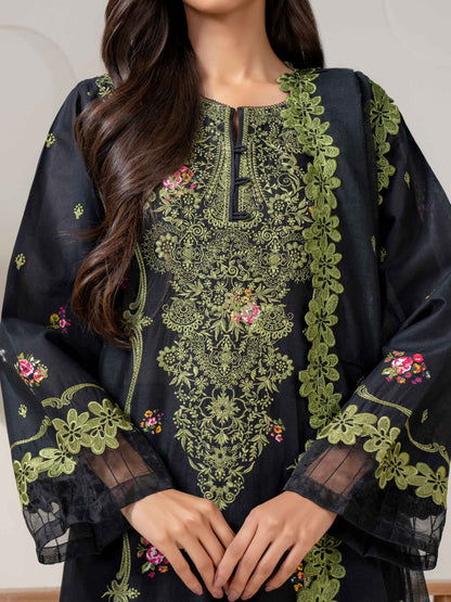 3 Piece Lawn Suit-Embroidered (Pret)
