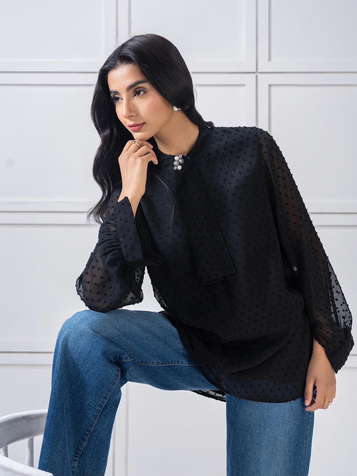 Broshia Silk Top