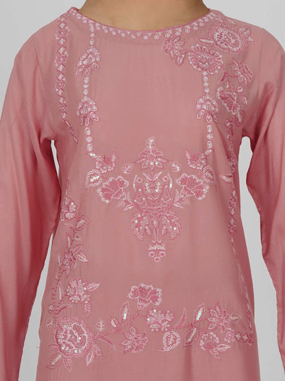 2 Piece Lawn Suit- Embroidered (Pret)