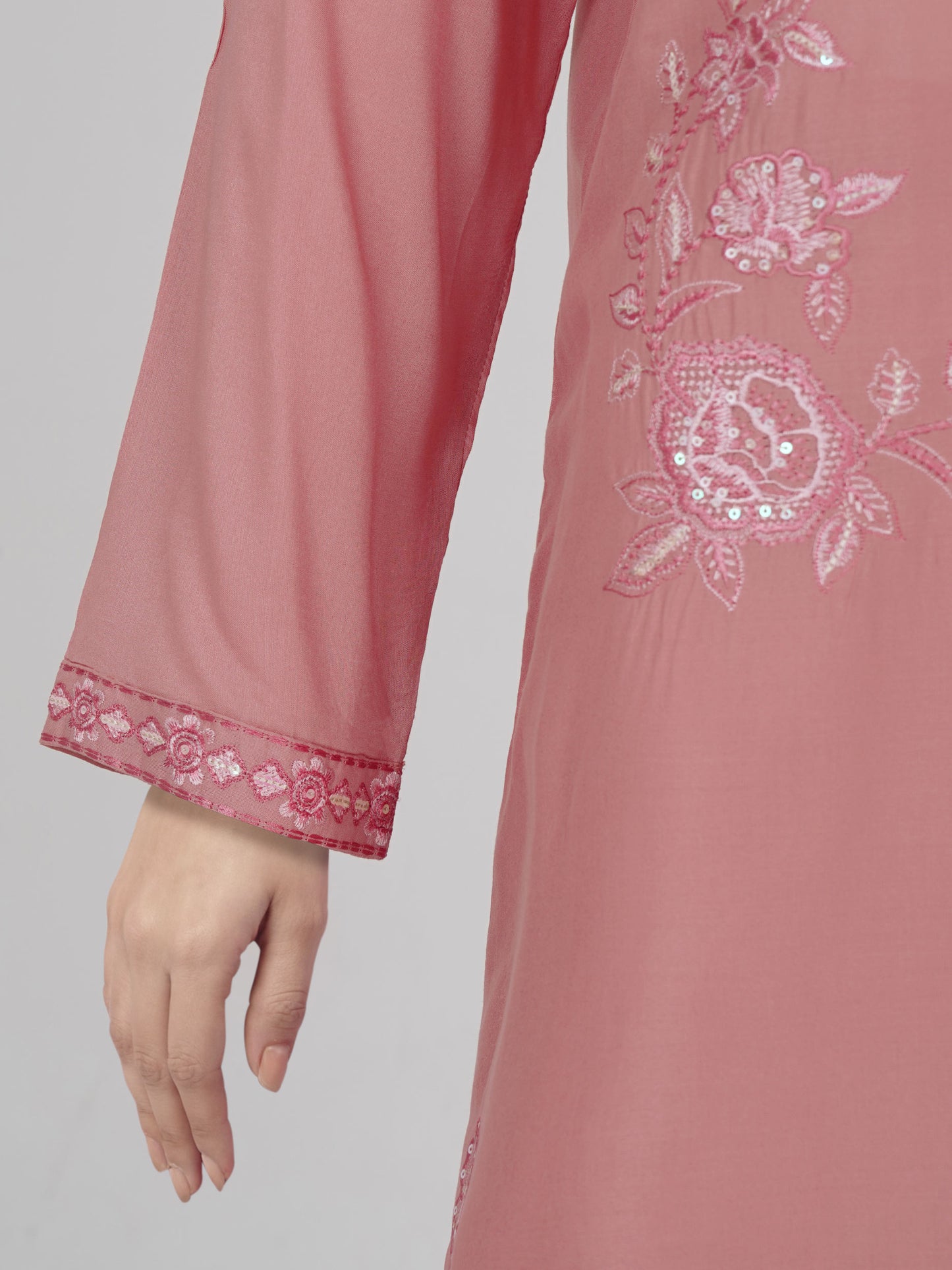 2 Piece Lawn Suit- Embroidered (Pret)