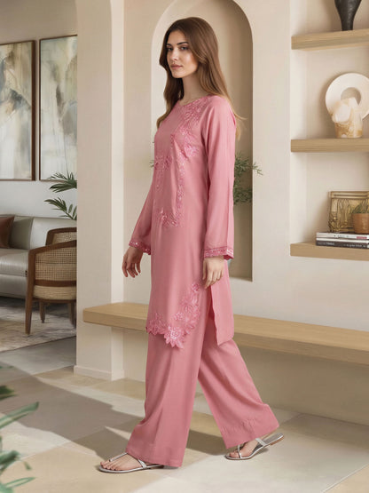 2 Piece Lawn Suit- Embroidered (Pret)