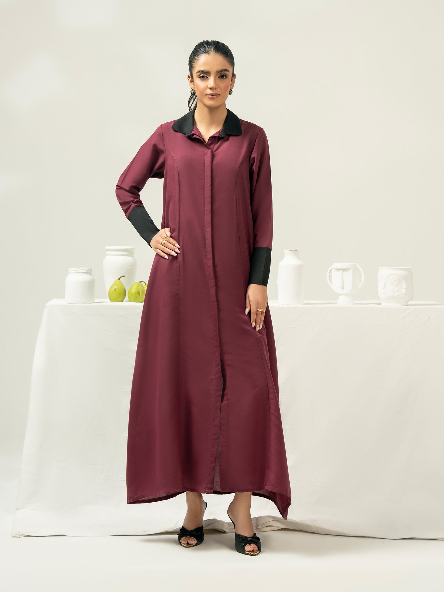 Lawn Dress-Dyed (Pret)