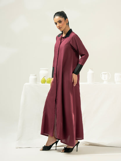 Lawn Dress-Dyed (Pret)