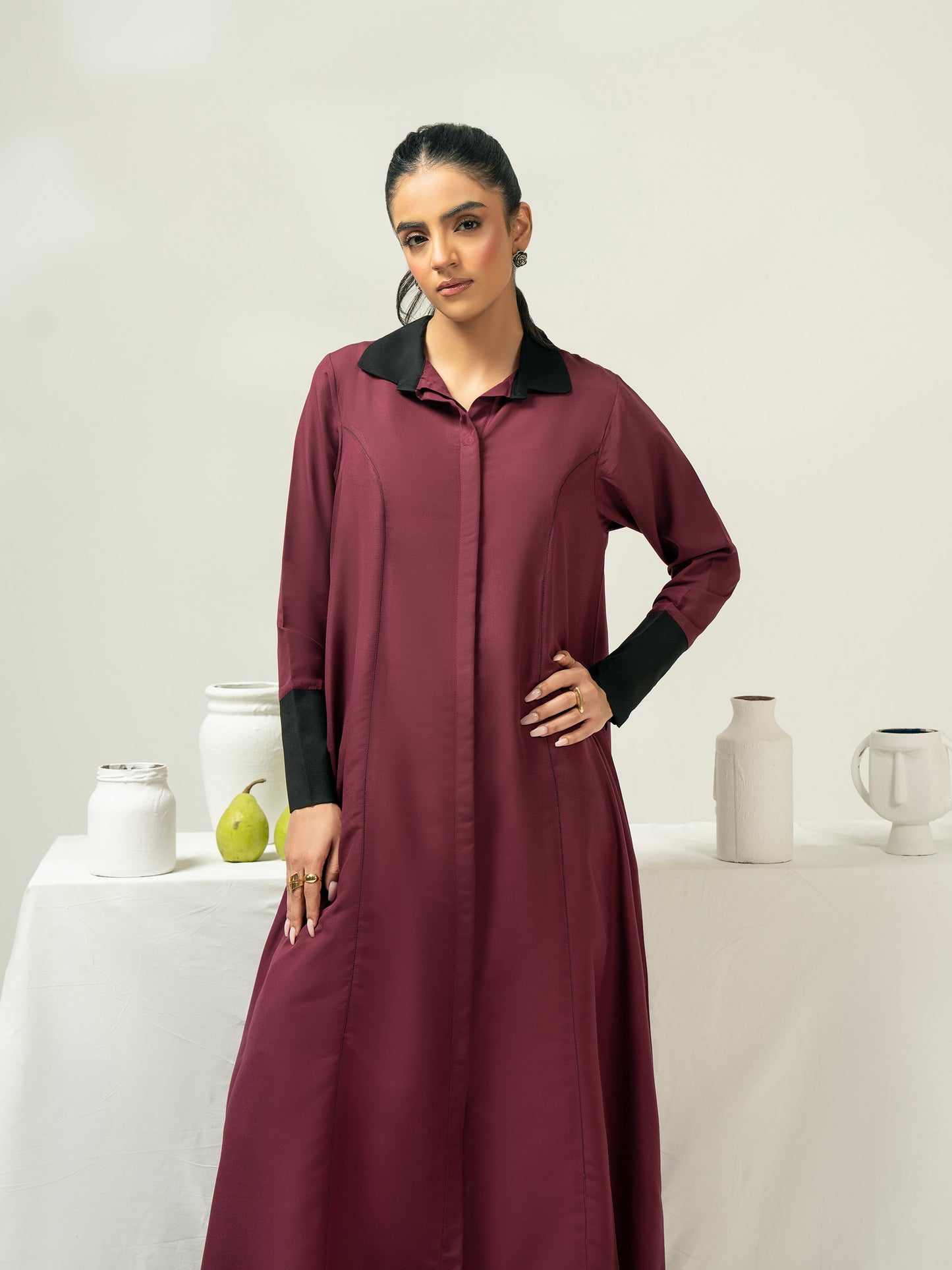 Lawn Dress-Dyed (Pret)