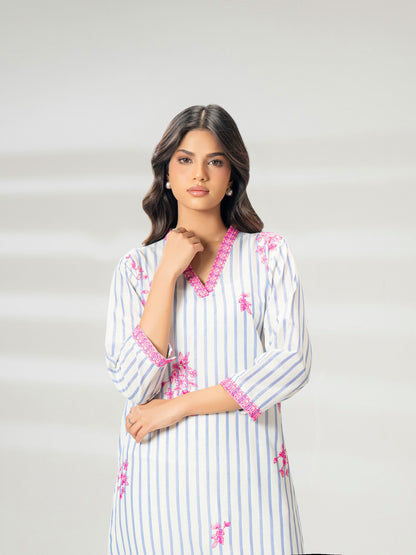 Yarn Dyed Shirt-Embroidered (Pret)