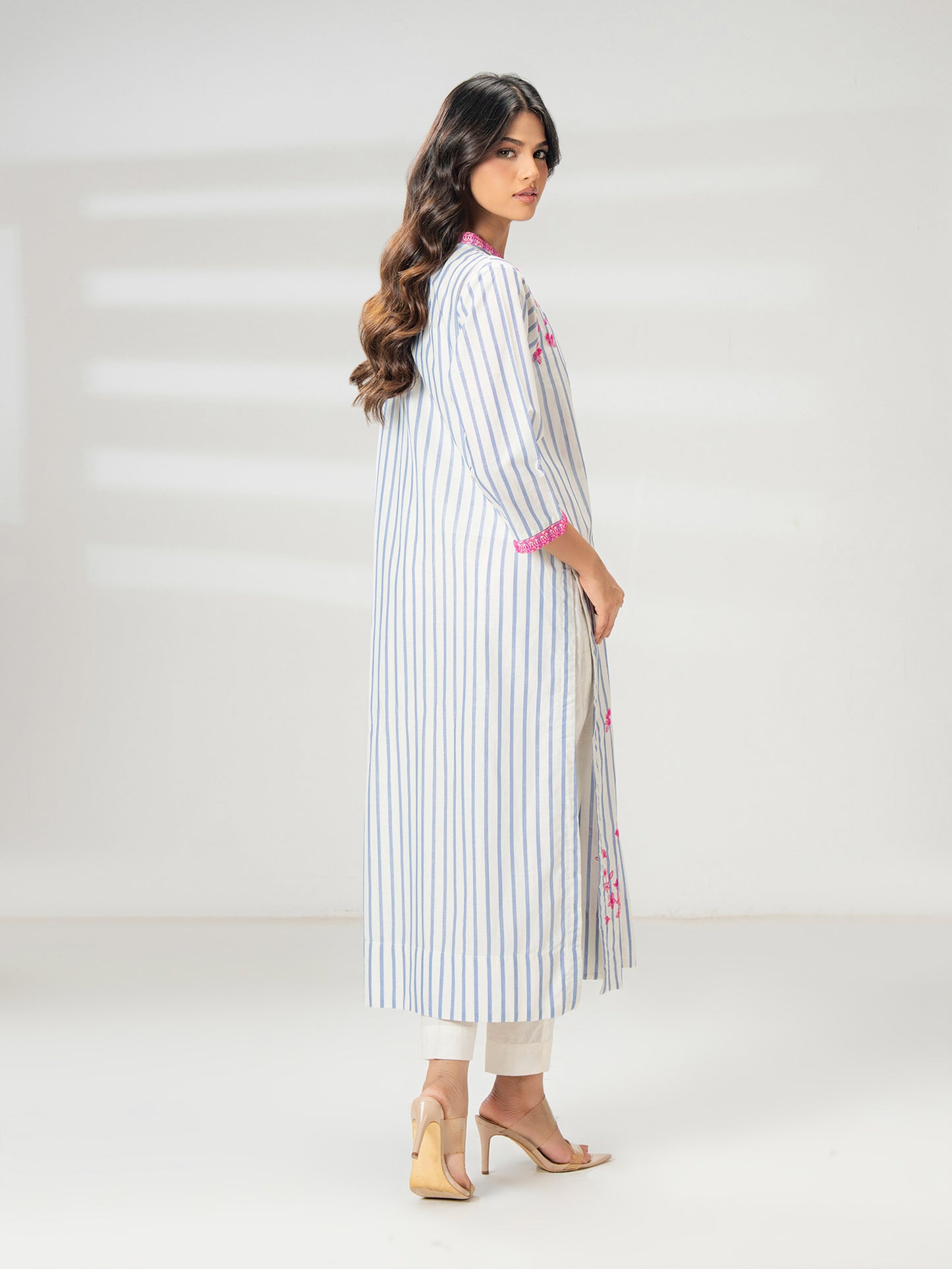 Yarn Dyed Shirt-Embroidered (Pret)