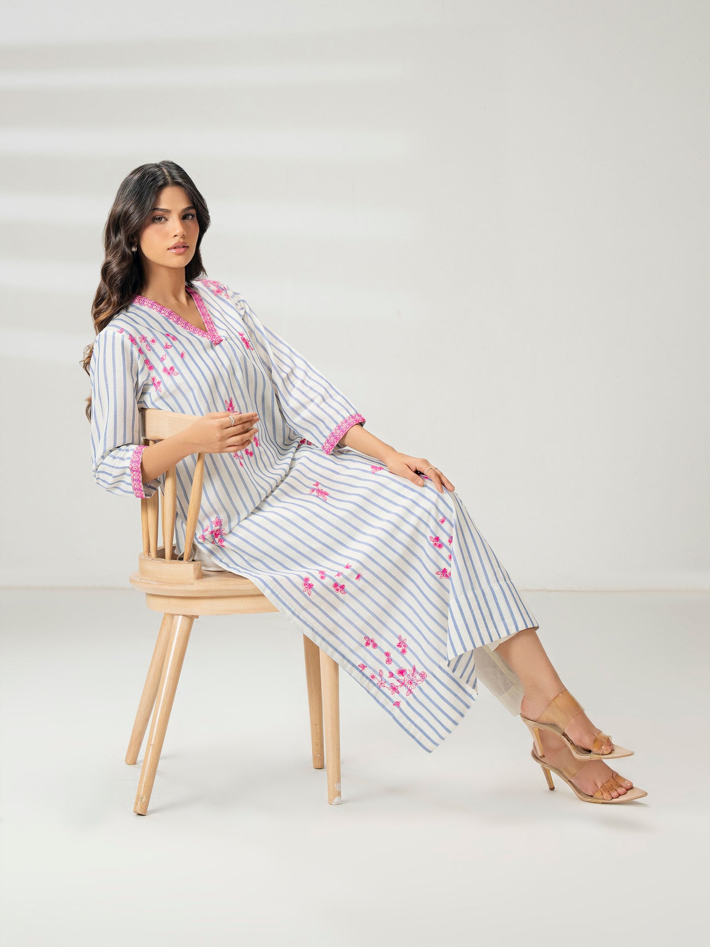 Yarn Dyed Shirt-Embroidered (Pret)