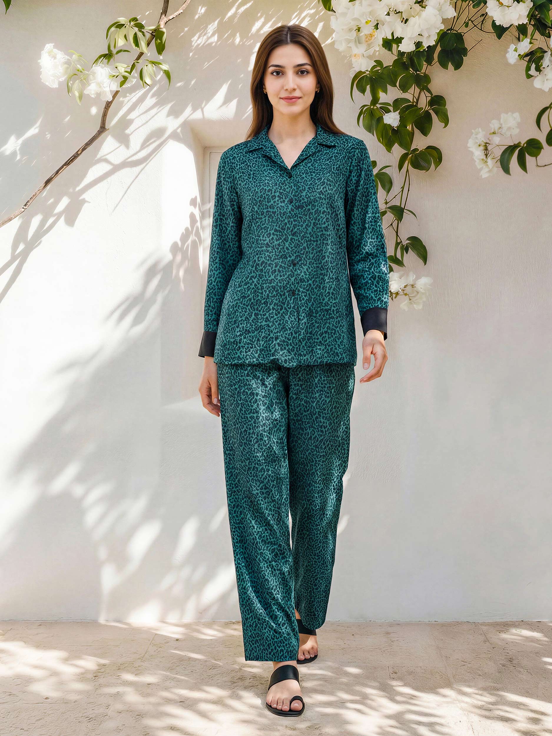 Poly Lawn Co-ord Set