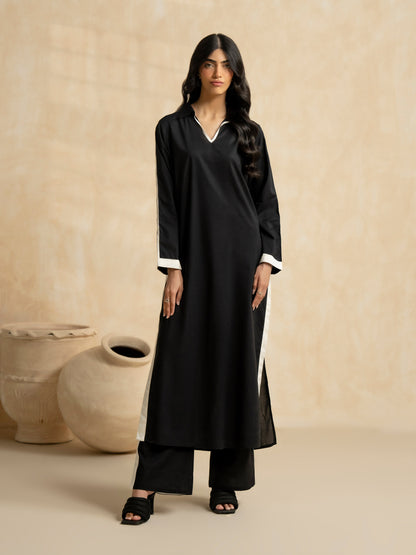 2 Piece Viscose Suit-Dyed (Pret)