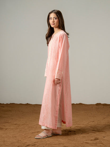 Jacquard Shirt-Embroidered (Pret)