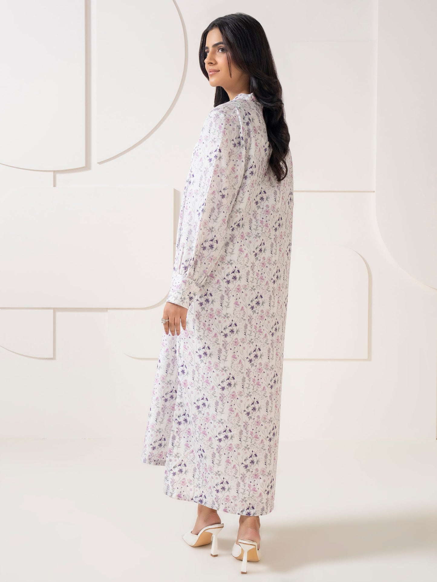 Lawn Shirt-Printed (Pret)