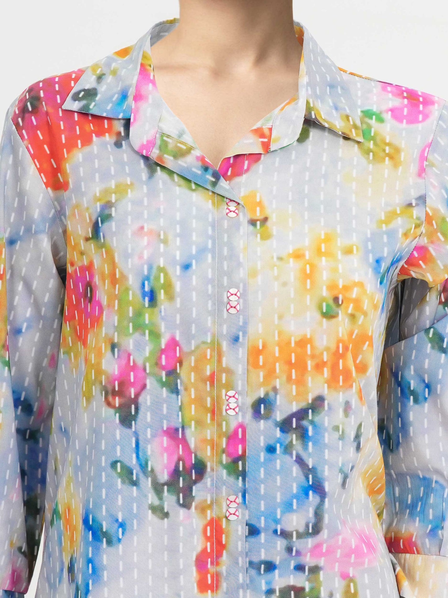 2 Piece Viscose Cotton Suit (Pret)