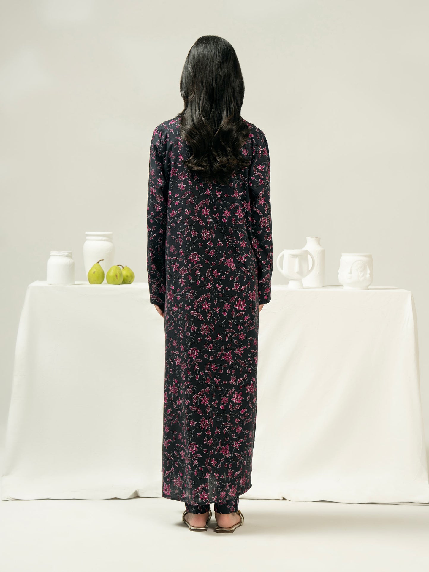 2 Piece Viscose Suit-Printed (Pret)