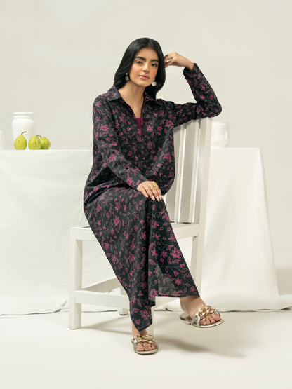2 Piece Viscose Suit-Printed (Pret)