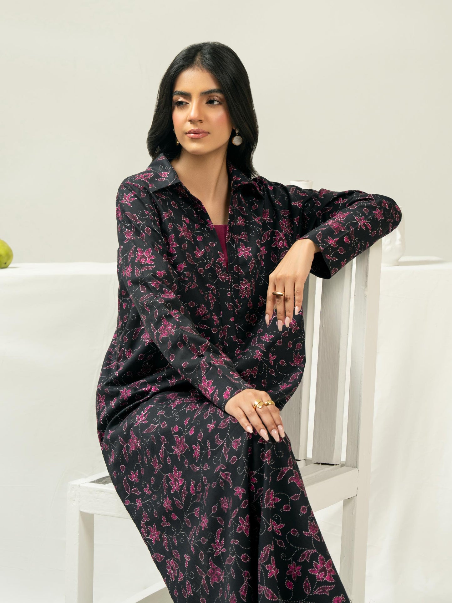 2 Piece Viscose Suit-Printed (Pret)
