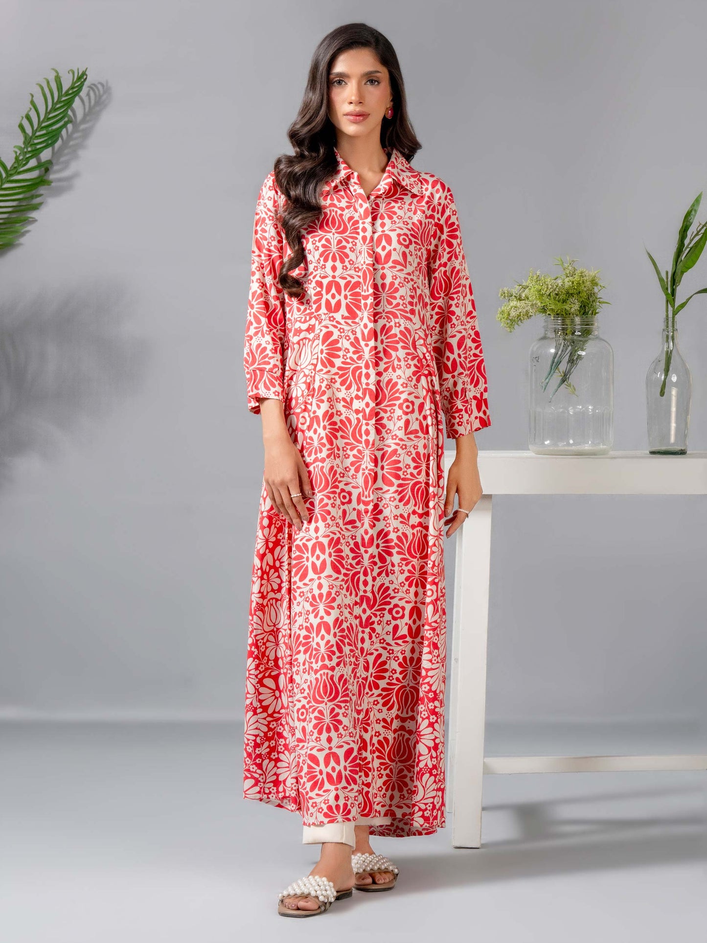 Printed Viscose Dress