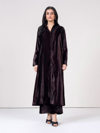 2 Piece Velvet Suit (Pret)