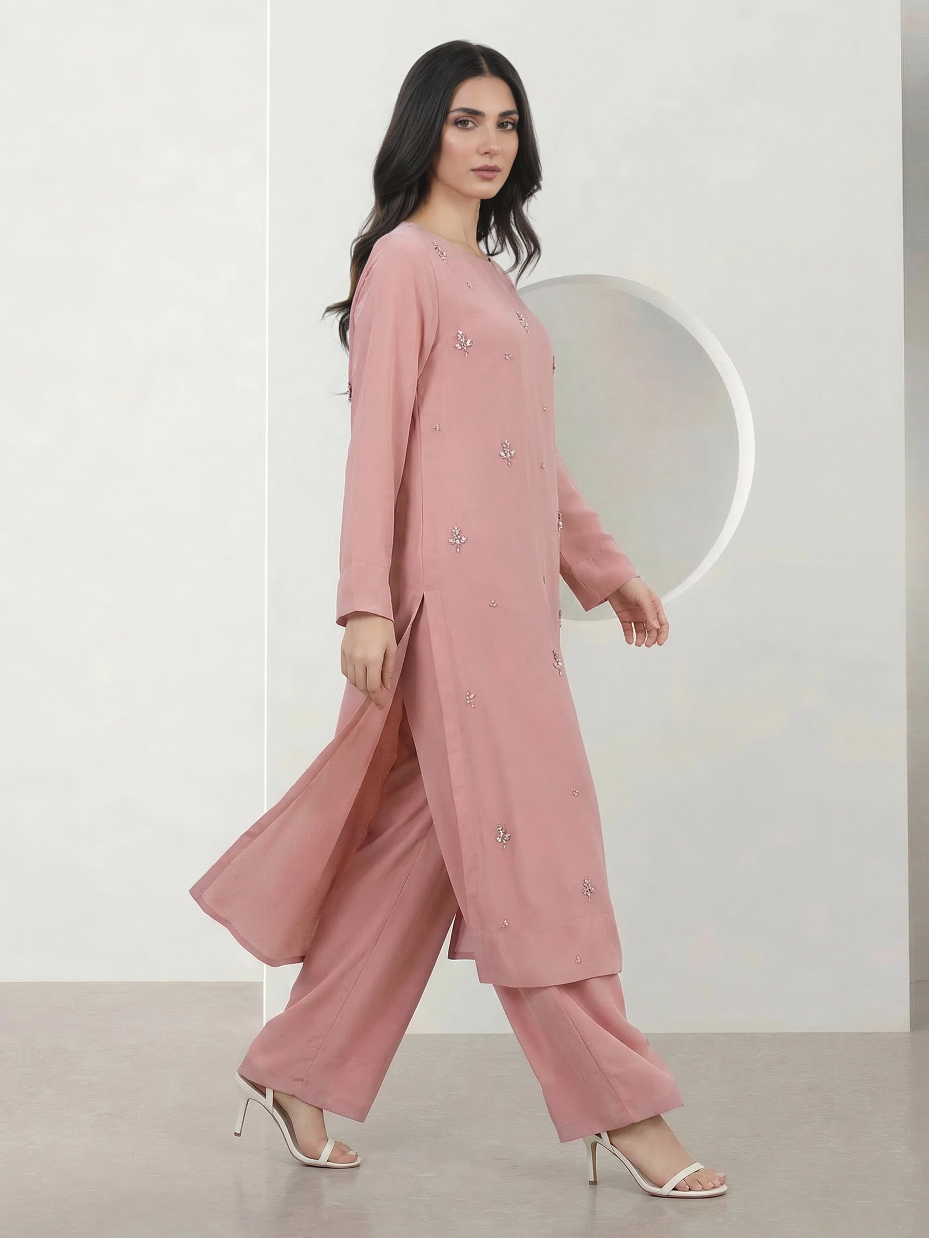 2 Piece Grip Suit- Embellished (Pret)