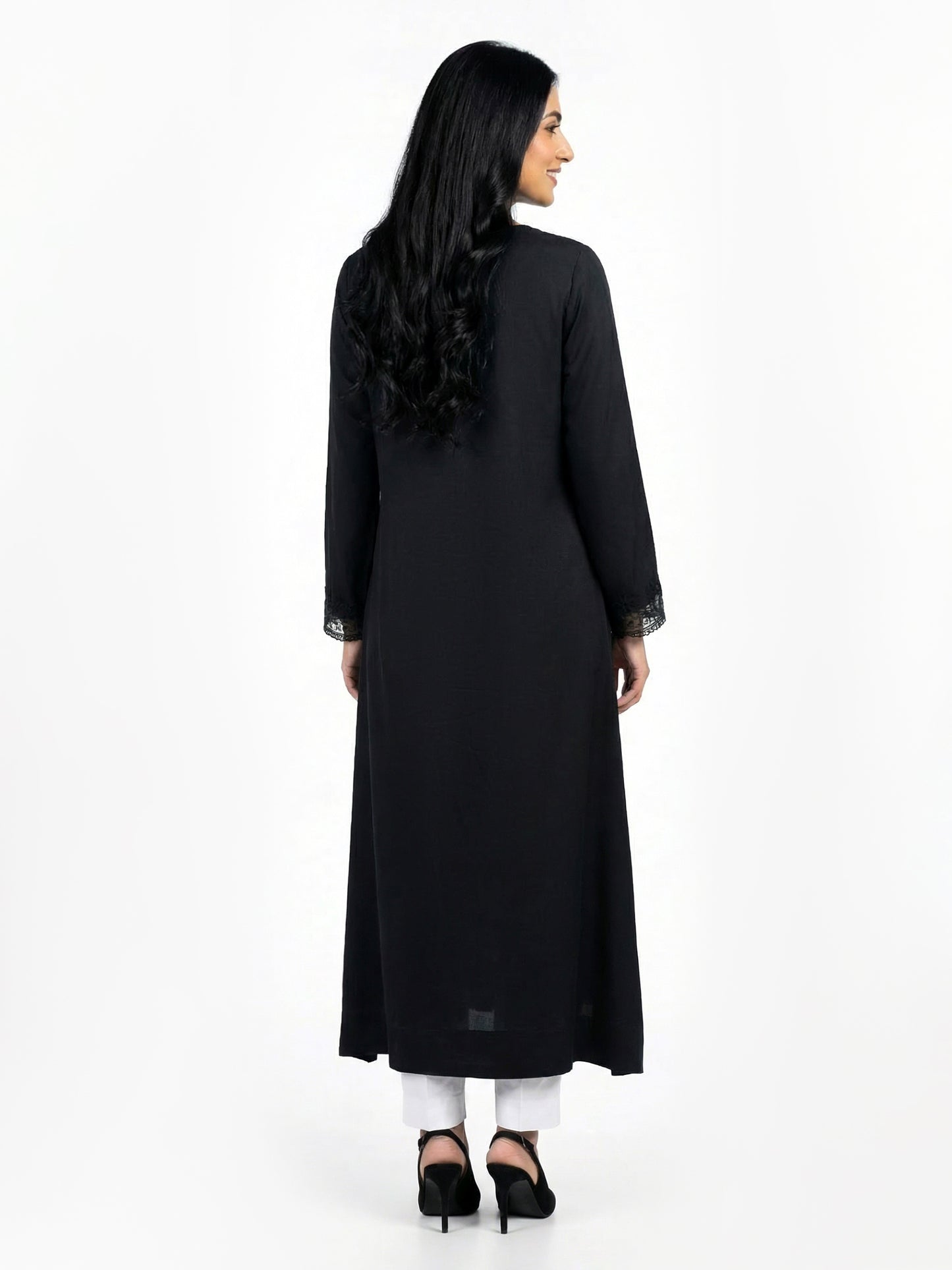 Silk Shirt- Embroidered (Pret)
