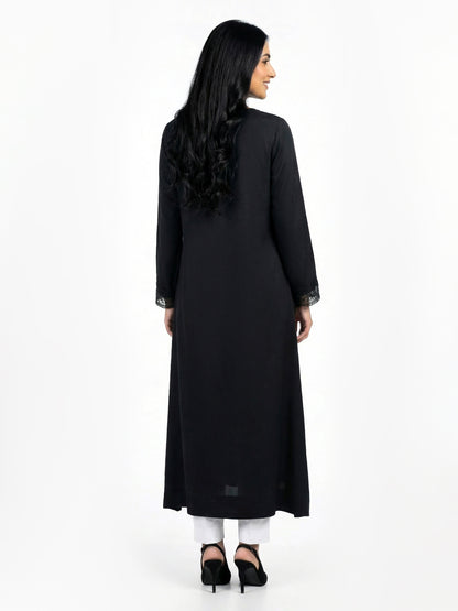 Silk Shirt- Embroidered (Pret)