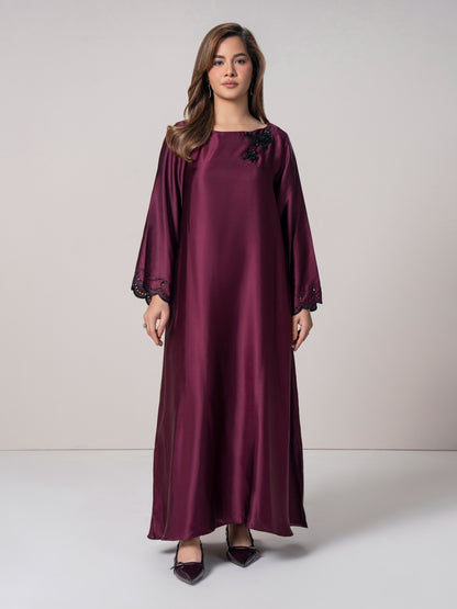 2 Piece Silk Suit- Embroidered (Pret)