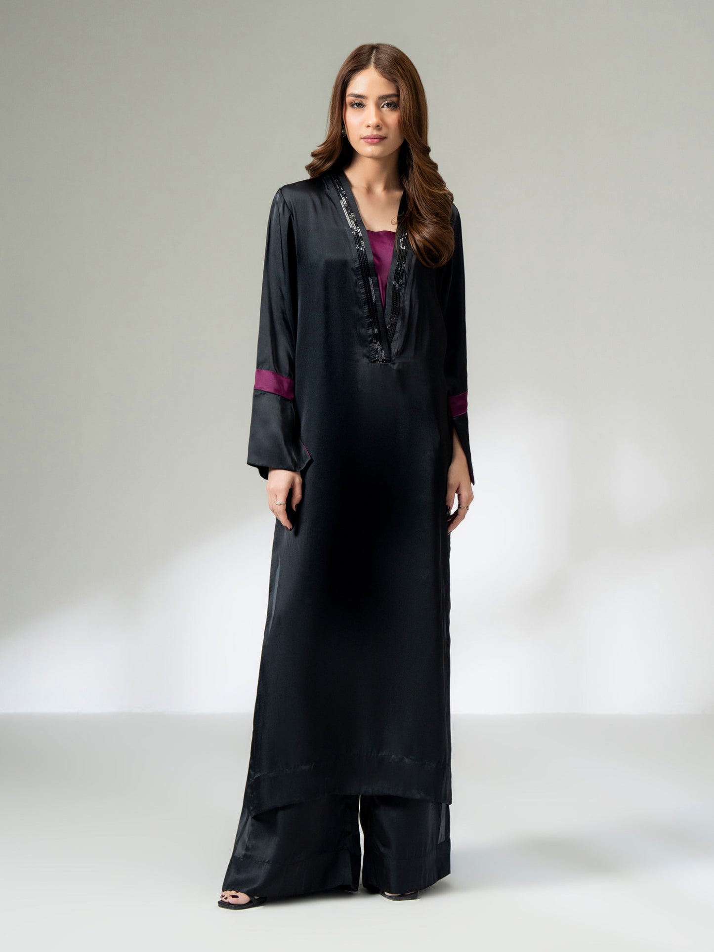 2 Piece Silk Suit (Pret)