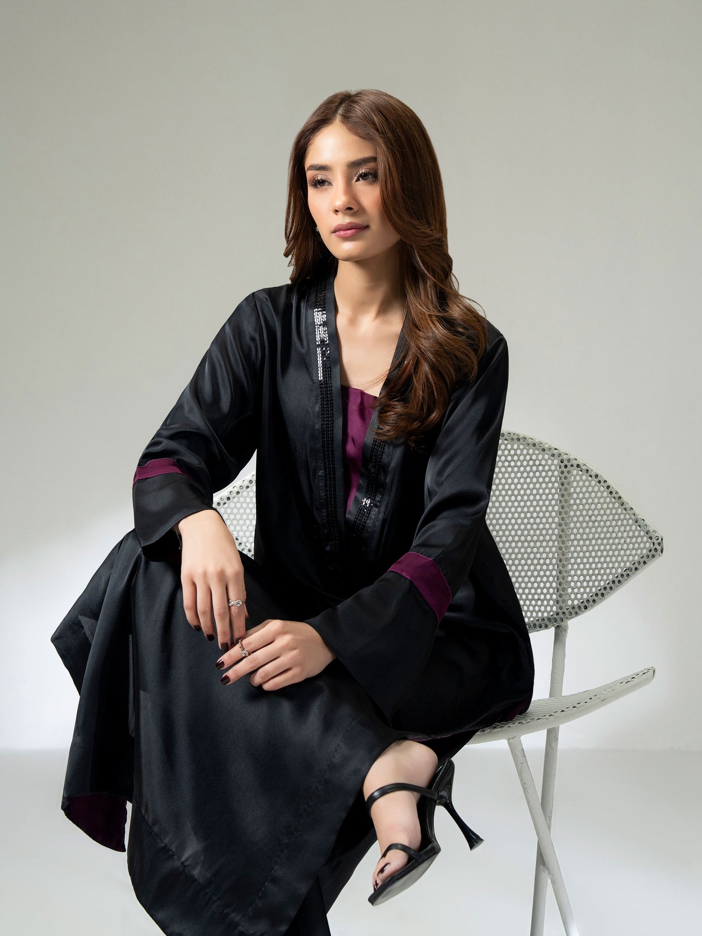 2 Piece Silk Suit (Pret)