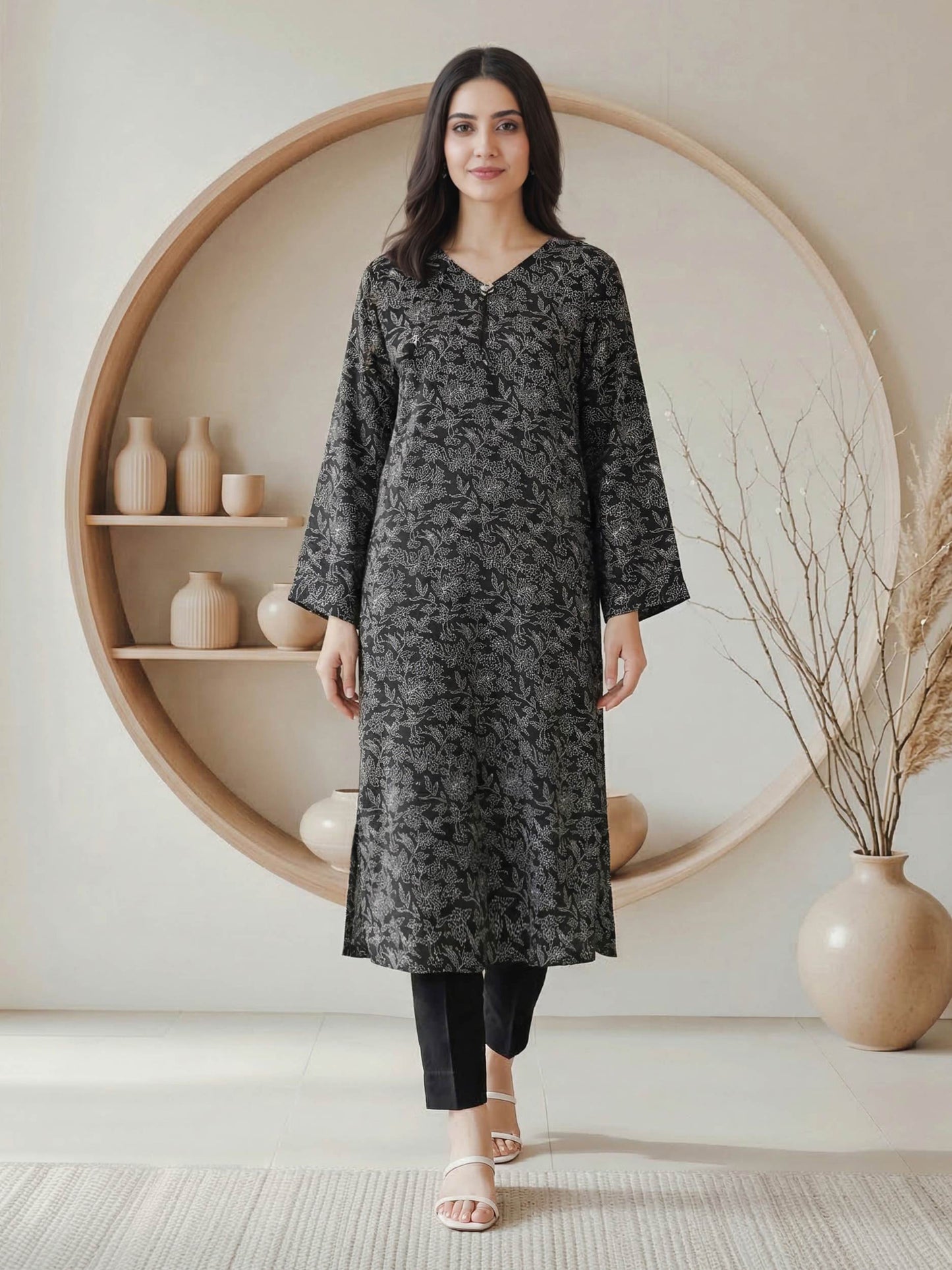 Silk Kaftan (Pret)